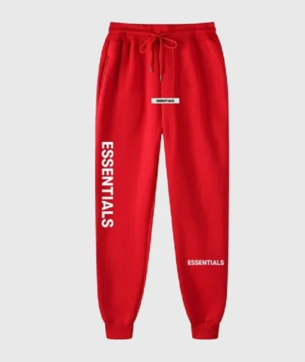 Essentials Fear of God Sweatpant Red
