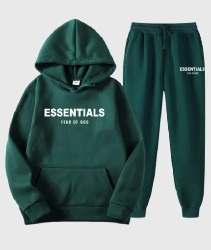 Essentials Fear of God Tracksuit Green