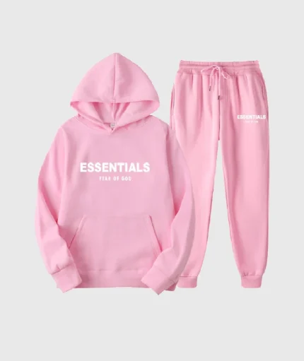 Essentials Fear of God Tracksuit Pink