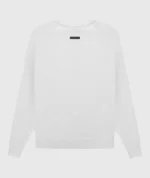 Essentials Overlapped Sweatshirt White