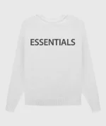 Essentials Overlapped Sweatshirt White