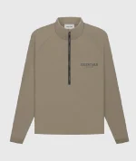 Essentials Summer Half Zip Harvest Jacket Track