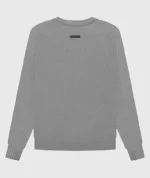 Essentials Fear Of God Overlapped Sweatshirt Grey