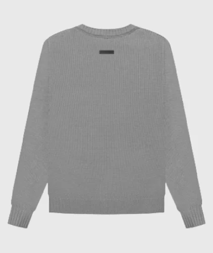 Essentials Fear Of God Overlapped Sweatshirt Grey