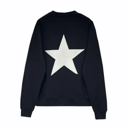 Essentials Fear Of God Star Sweatshirt Black