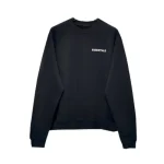 Essentials Fear Of God Star Sweatshirt Black