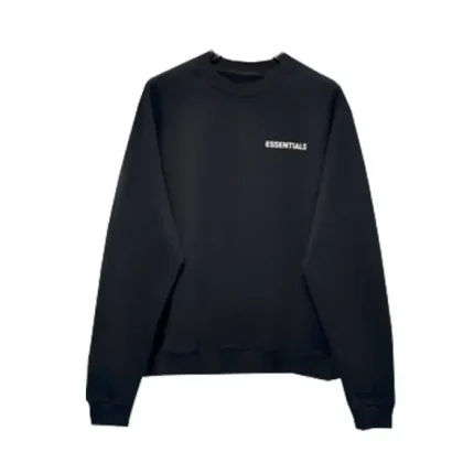 Essentials Fear Of God Star Sweatshirt Black