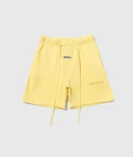 Fear of God Essentials Logo Shorts Yellow
